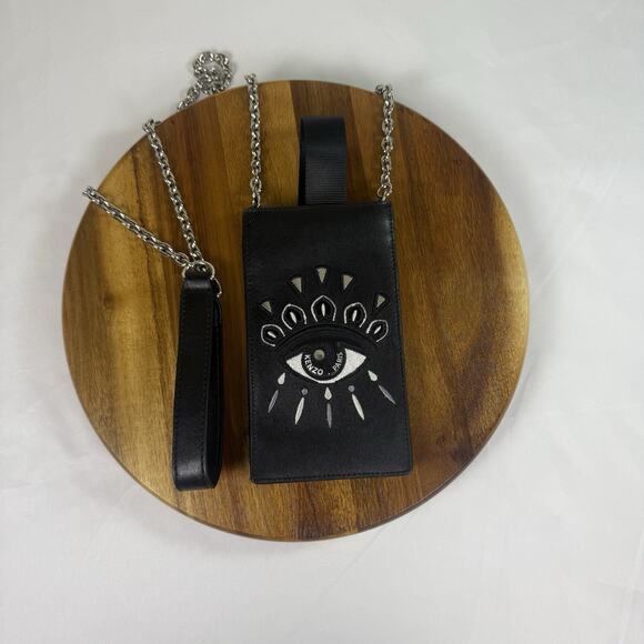 KENZO PARIS Eye Crossbody Purse/ Cell Phone Holder - Picture 1 of 6